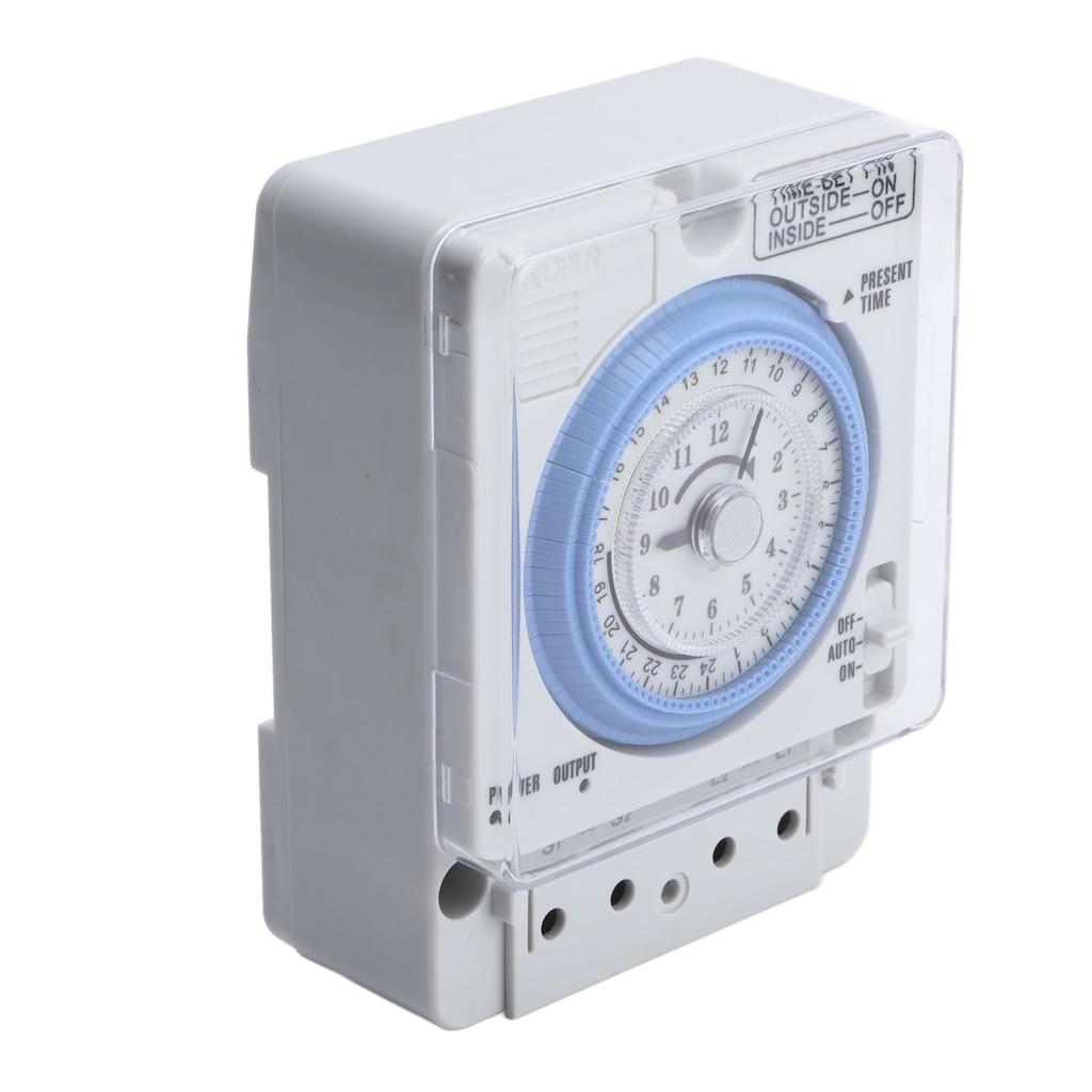 Timer Switch Mechanical Time Switch for Household Time Control Electronic Equipment Supplies 100V‑240V TB388