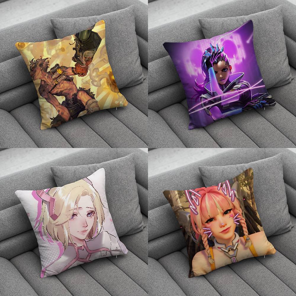 Pop Game OOverwatchS Pillow Case Pillowcase Home Sofa Cushions Car Cushions Pillowcover Office Pillowshell Pillow