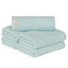 Towel Laboratory Reason for Mini Bath Light Whitish Set of Easy To JapanTechnology [The Lightness] #006 Towels, Green, Green, 5, Quick-Drying, Thin,