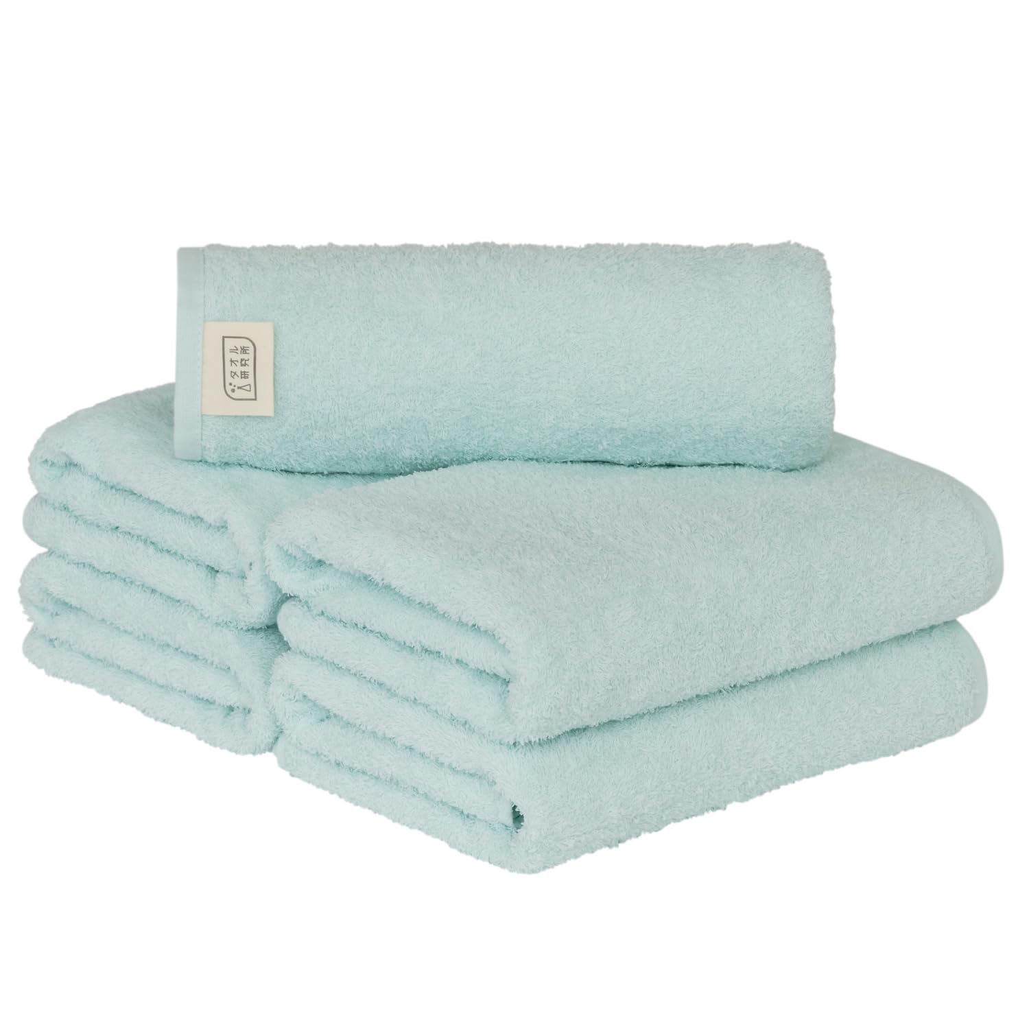 

Towel Laboratory Reason for Mini Bath Light Whitish Set of Easy to JapanTechnology [The Lightness] #006 Towels, Green, Green, 5, Quick-Drying, Thin,