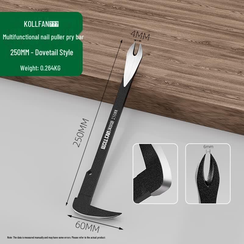 Double-Head Nail Puller & Pry Bar