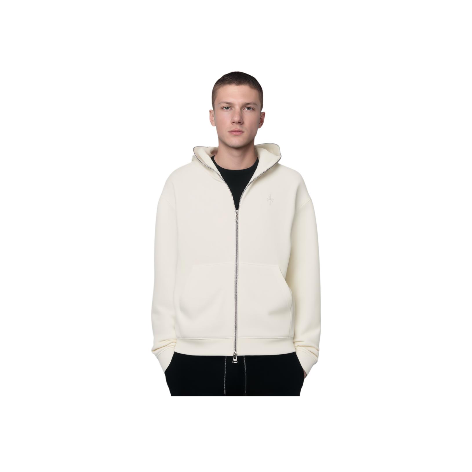 

Jordan X Travis Scott FW24 Fashion Zip-Up Long Sleeve Hoodie Unisex Hoodies White DZ5501-133 XXXL