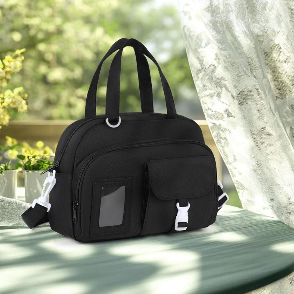 Large Capacity Shoulder Bag Nylon Overnight Duffle Bags Portable Tote Bag  Gym