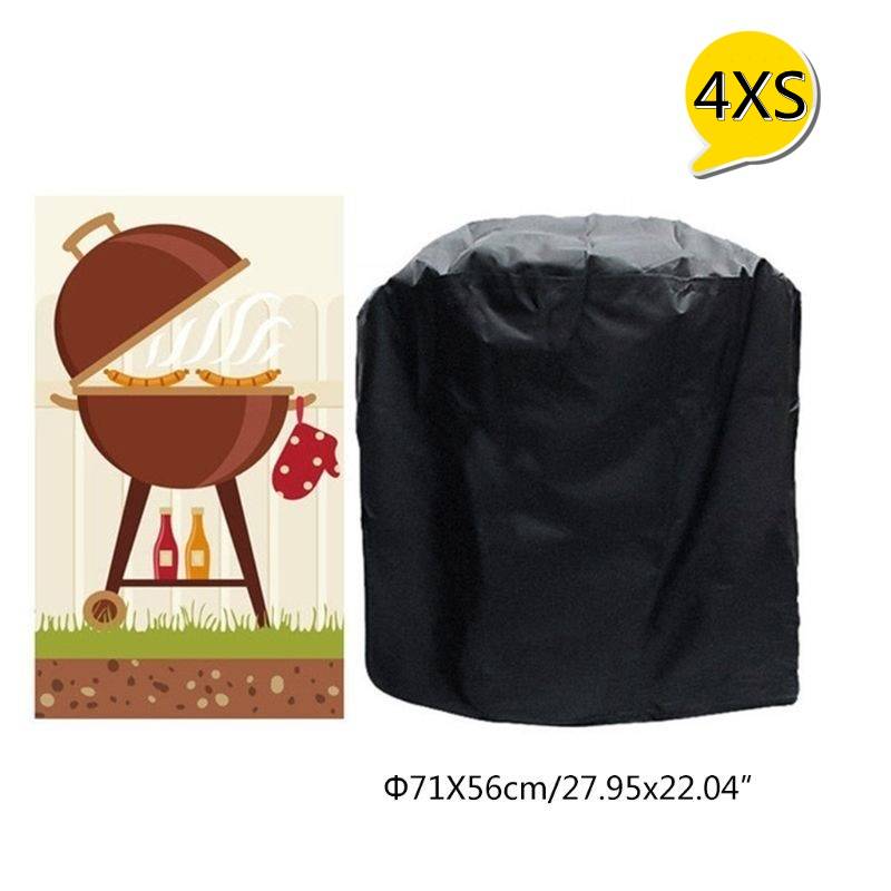 Outdoor Protective Cover Uv Protective Bbq Gas Grill Cover Anti-dust Waterproof Heavy Outdoor Rain Protective Barbecue Cover