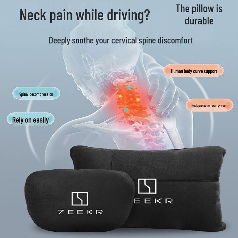 ZEEKR Car Headrest, Lumbar and Neck Support, Backrest, Seat Cushion