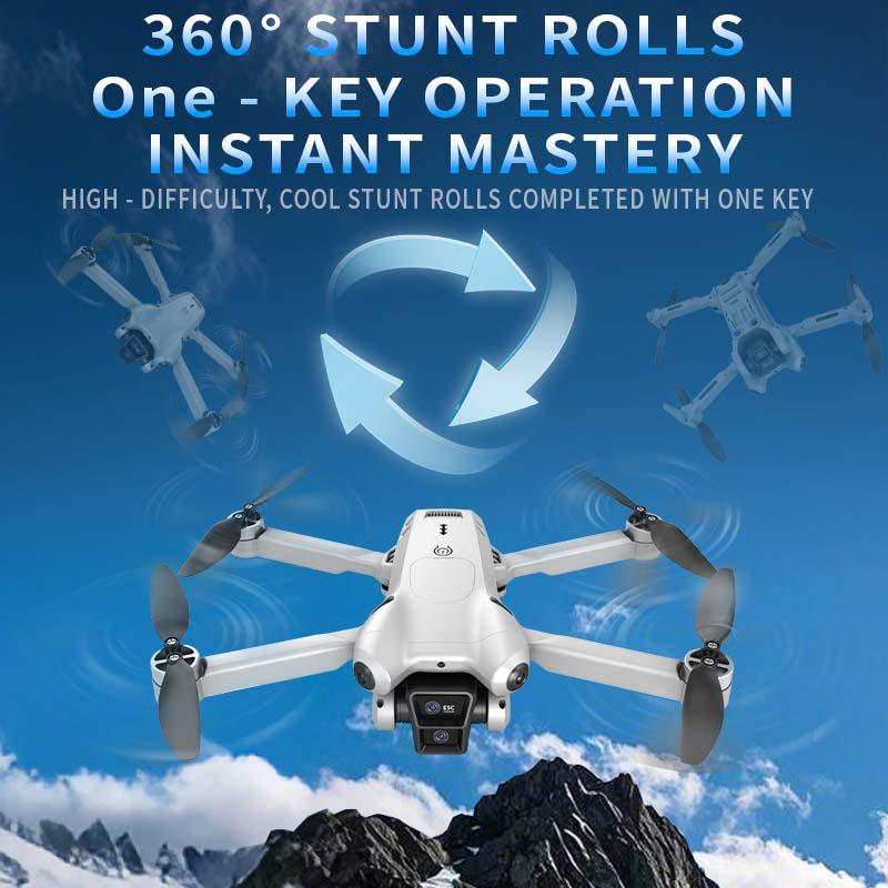 S101 Drohne 8K Dualkamera Professionell 5G WiFi 120° Weitwinkel ESC UAV Mit Bildschirm Hinderniserkennung Bürstenloser Quadcopter