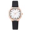 Women Belt Type Watch Luxury Rose Gold Border Watches Ladies Casual Watch