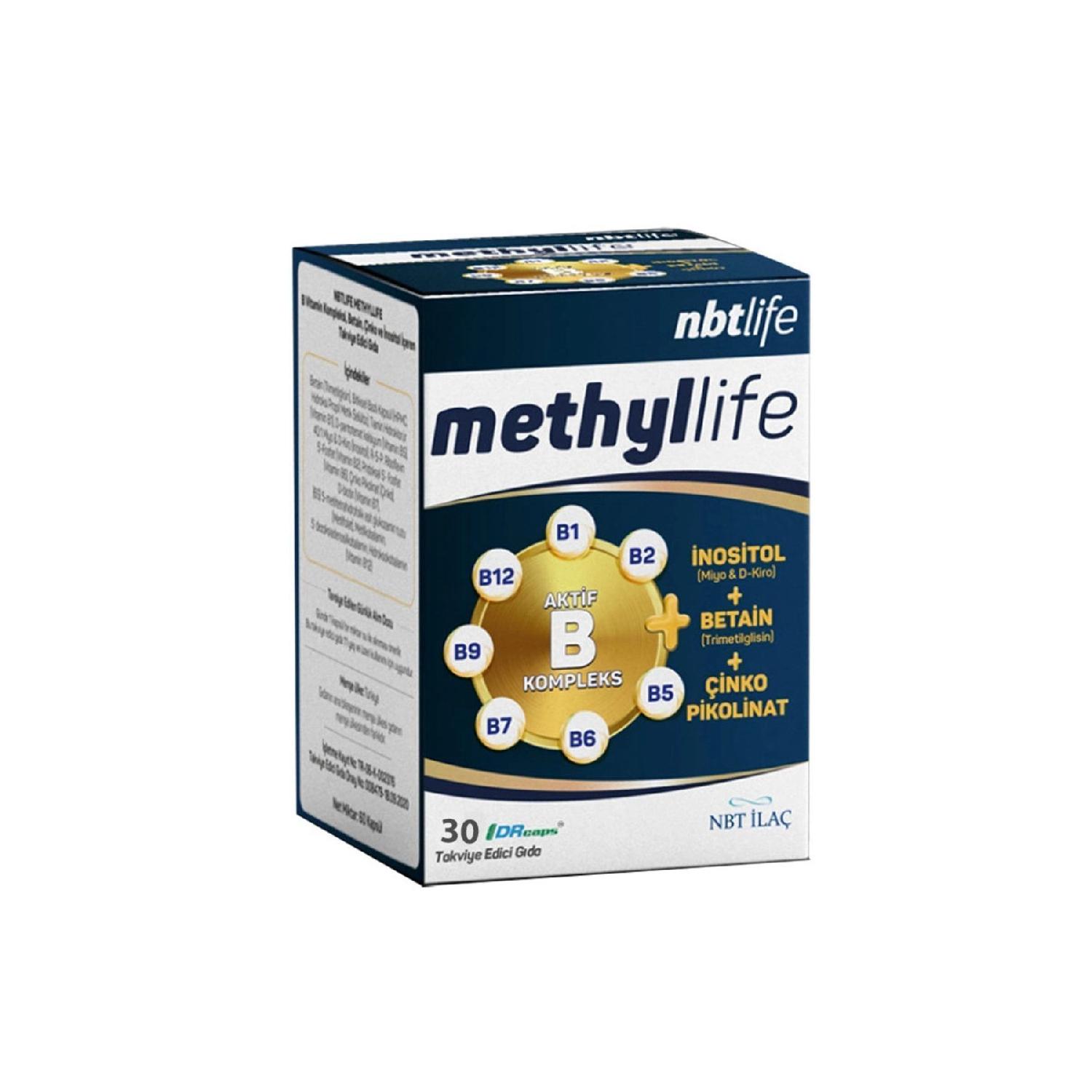 

Methyllife Active B Complex 30 Capsules