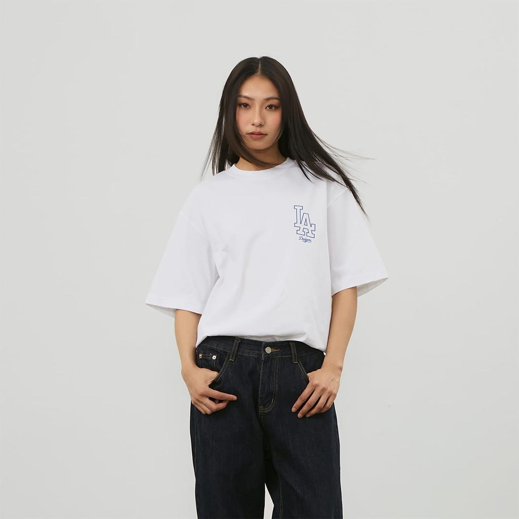 MLB Fashion Sports Collection SS24 T Shirt Unisex White 3ATSB0343-07WHS