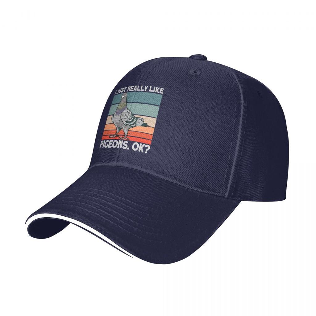 I Just Really Like Pigeons Ok Trucker Hat Mens Cap Hats For Men Summer 2025
