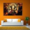 Lord Ganesha Leinwandgemälde an der Wand Kunst Poster und Drucke Hindu Götter Leinwand Kunst Bilder Ganesh Kunst Poster Wohnkultur