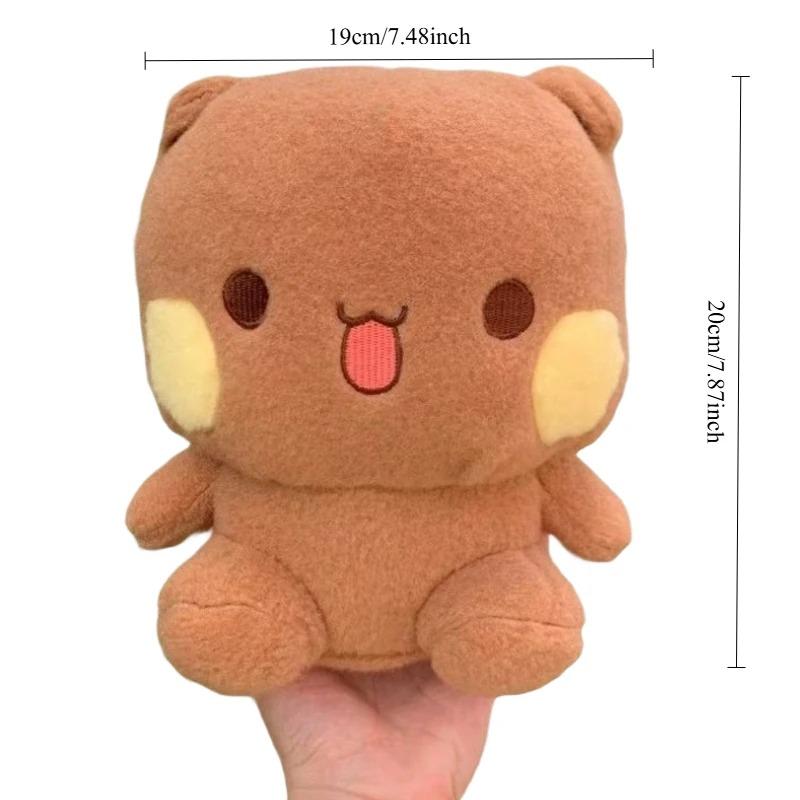Cute Original Bubu Dudu Plush Keychain Super Soft Cartoon Bag Pendant Cute Kawaii Stuffted Doll Soft Plushie Accessories Couple Gifts