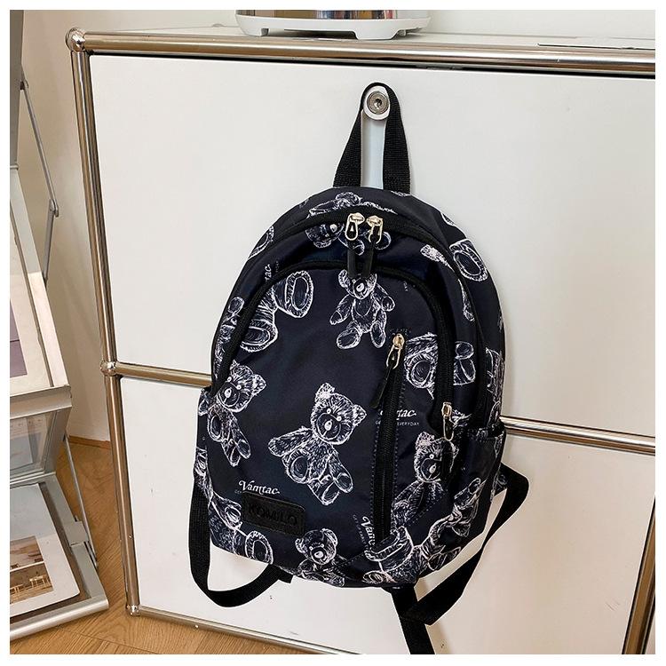 Schoolbag Backpack Girls Cute and Lightweight Campus Backpack High School Student High Value School Bag Daily Versatile Small Backpack