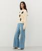 CITYBREEZE Argyle V-Neck Knit_Beige