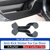 QHCP Carbon Fiber Boční ochranné fólie na dveřích auta proti kopnutí pro Subaru Forester Legacy Outback XV 2013- 4ks