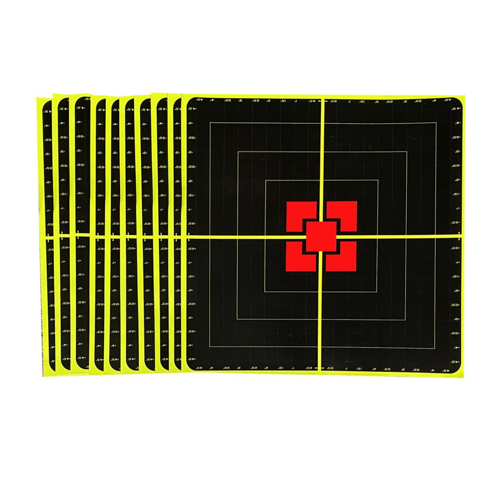Buy 10pcs Splash Target Dart Training Paper 10 Inch Archery Target