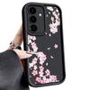 S26 Ultra Case Pink Peach Blossoms Floral Cover For Samsung Galaxy S25 S24 Ultra S23 Plus S22 S21 FE A54 A15 A35 A55 A16 A26 A36 A56 A17 A37 A57 5G
