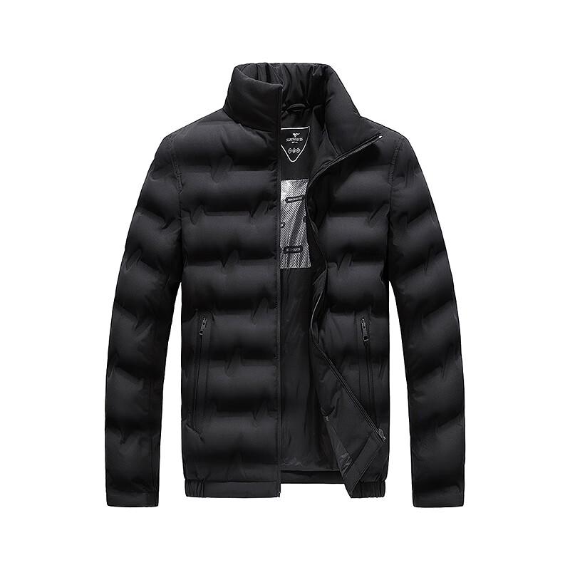 SEPTWOLVES Men s Casual Lightweight Short Down Jacket 195/108A/XXXXL чёрный