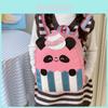 Cartoon Panda Linie Mädchen Kleinkind Rucksack Mit Atmungsaktivem Pu Material Für Schulbildung