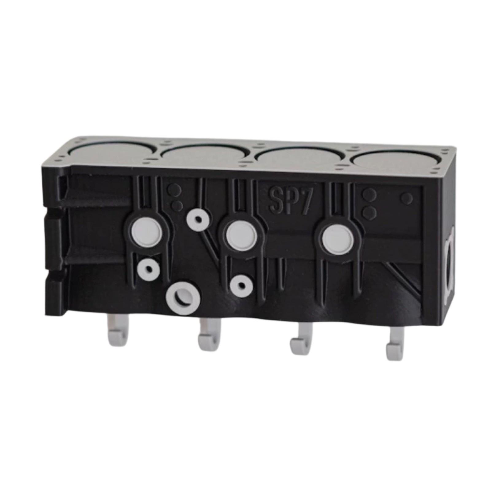 

Держатель ключей для гаража с открывающейся дверью, держатель ключей для стены, забавный 3D-печатный органайзер для ключей, настенное крепление, простая установка вешалки для ключей для прихожей One Size чёрный