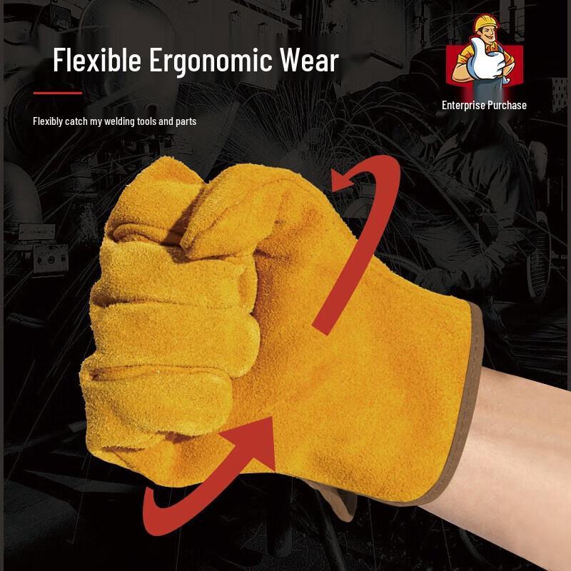 Xiaoyan Cowhide Leather Welding Gloves