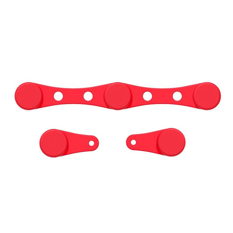 Heißluftfritteusen-Magnet mit Silikon-Schnalle zum Fixieren von Heißluftfritteusen-Backpapier-Einlagen, Tragbare Haushalts-Fixierwerkzeuge, Küchenhelfer