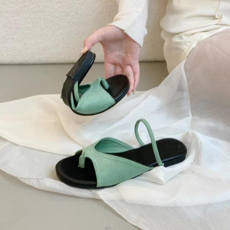 Fashion Fashion Soft Sole Flip Flops Women Slippers Flats Sandals Casual Shoes Woman 2025 Trend Elegant Dress Summer Clip Toe Slides