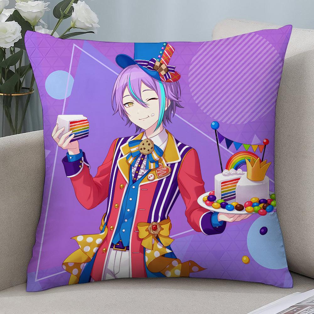 K-Kamishiro Rui Anime Pillow Case 3D Print Polyester Fiber 40*40 cm Home Sofa Throw Pillow Cover Decoration Festival Gift