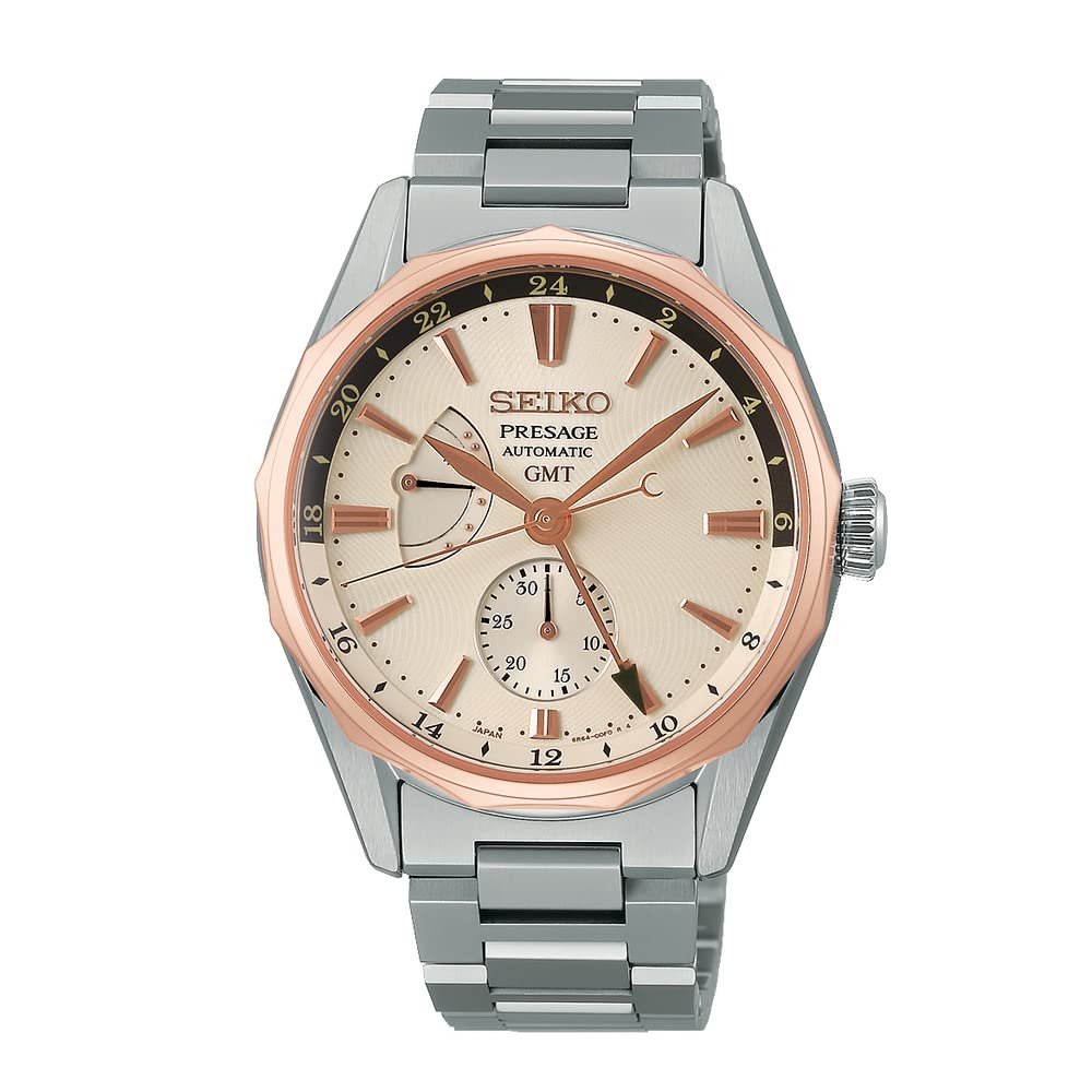 

Seiko Presage Ocean Traveler SARF012 Watch Mechanical Automatic GMT Twilight Orange Shop Men s [Core Exclusive]