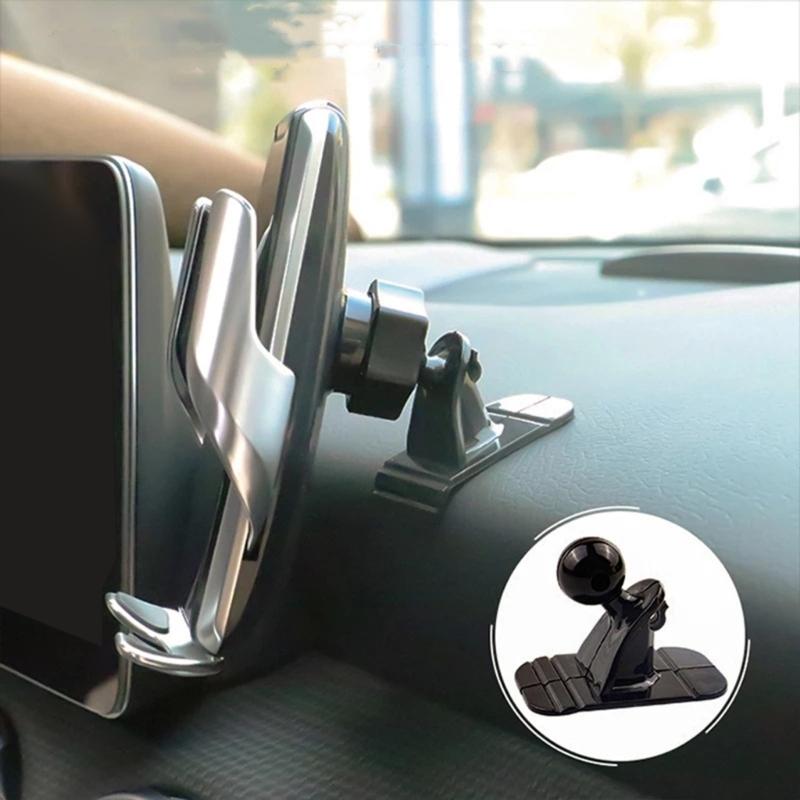 Car Phone Mount Holders with Quick Pressing  Installation & 360 Degree Quick Stick Car Phone Holders for Dashboard Windshield