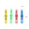 Set di 4 Penne Giroscopio da Dita Decompressione Rotante Penna a Sfera con Luce LED Giocattolo Regalo per Bambini con Luce Integrata