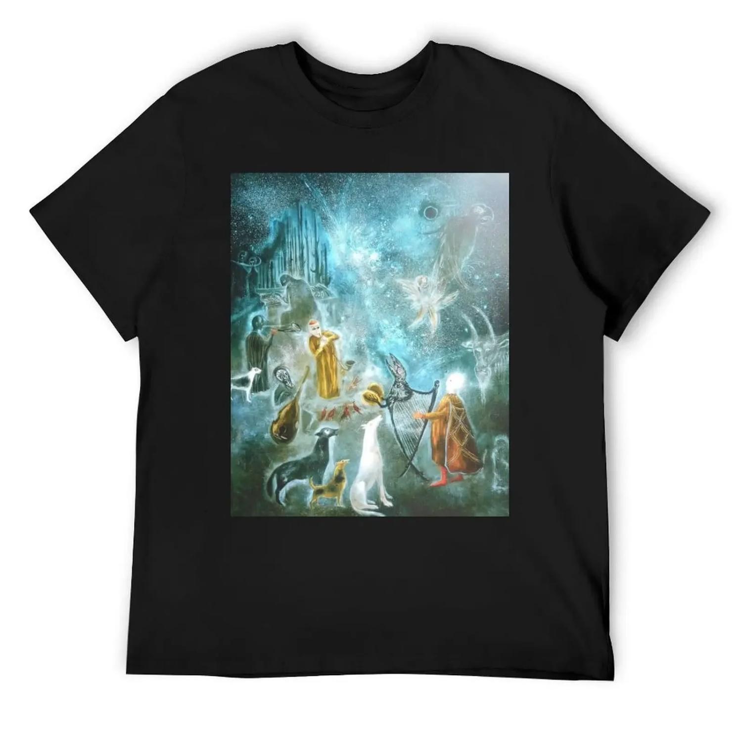 

леонора каррингтон произведение искусства футболка одежда винтажные графические футболки графическая футболка модные футболки fruit of the loom мужские футболки XXXXXL чёрный