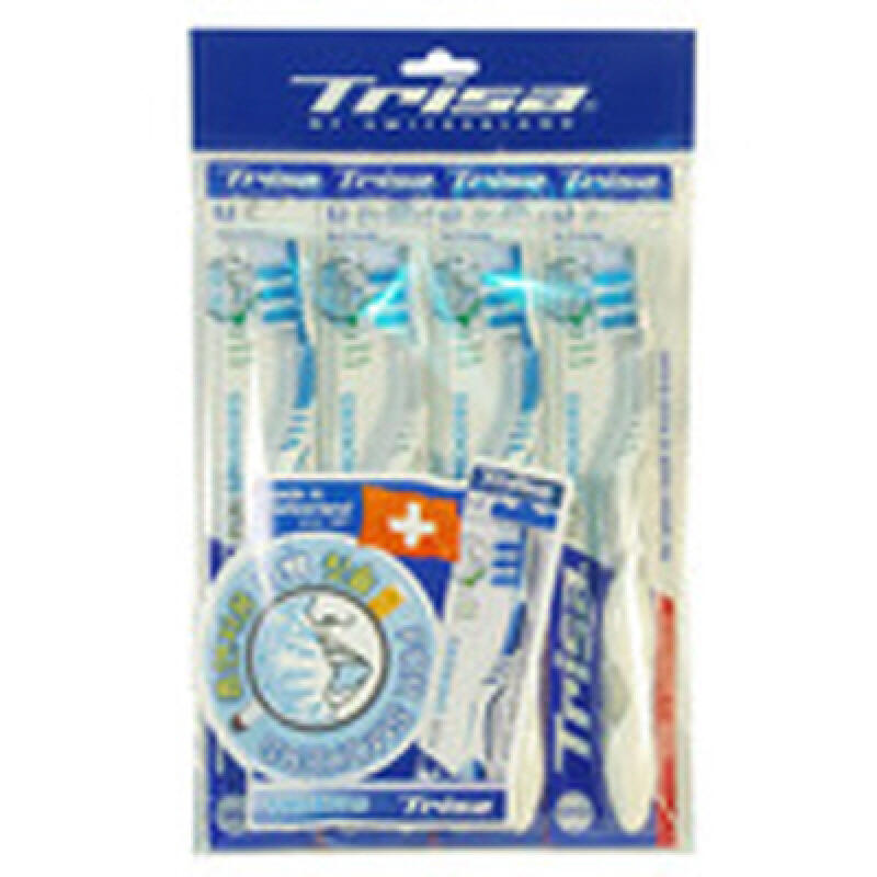 Swiss TRISA Smokers Toothbrush 4-pack Ordinary hair