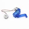Blue Transparent 310 Hand Crank Generator for 3V Small Motor Lighting Led Lamp Beads Mini Dynamotor Fan Model Toy Accessories