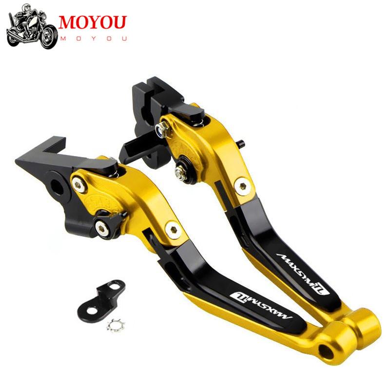 For SYM MAXSYM TL 500 Maxsym TL500 2020-2025 New Motorcycle Folding Extendable Brake Clutch Lever With Parking Function