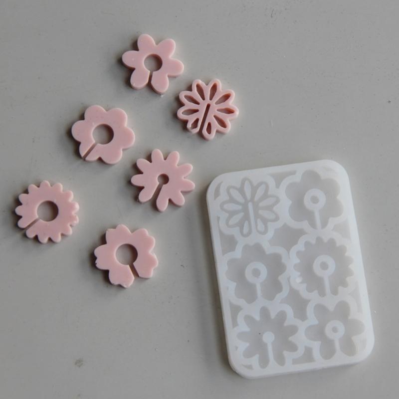 Silicone Labels Epoxy Resin Moulds Flower Silicone Molds For Crafting Individualized Resin Glasses Signs And Labels