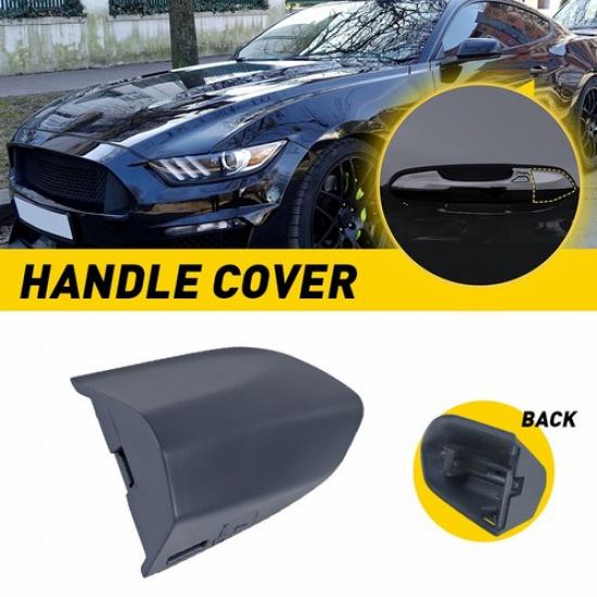 Front Driver Door Handle Key Cap Cover Bezel Primed For 2015- Ford Mustang V