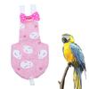 Parrot Costume Bowknot Stylish Comfortable Bird Diapers Fastener Tape Perfect Fit Fine Workmanship  Breathable Parrot Costume