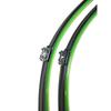 24"+19" Push Button Frameless Wiper Blades 2PCS for A-Class W176, B-Class W246, CLA C117, GLA X156, A1 8X, F20