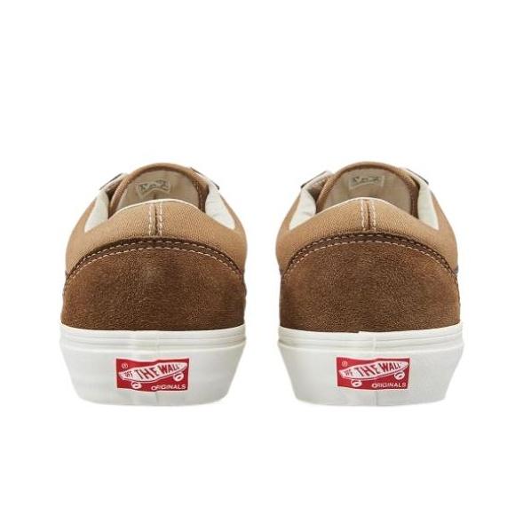 Vans Og Old Skool Lx Comfortable Versatile Low Top Lightweight Breathable Skate Shoes Unisex Sneakers Brown VN0A38FWVZ1BROWN