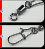 95/210pcs/Box Fishing Connector Swivels Interlock Pin Snap 2#-10# Rolling Swivel Beads for Fishhook Lure Fishing Accessories Set