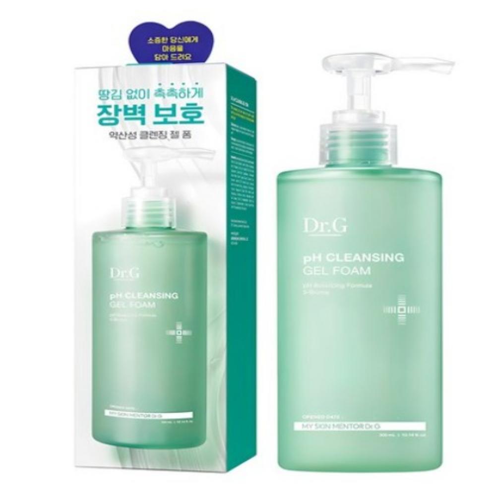 Dr.G Mild Acidic Cleansing Gel Foam Gentle Hydrating Face Wash 300ml