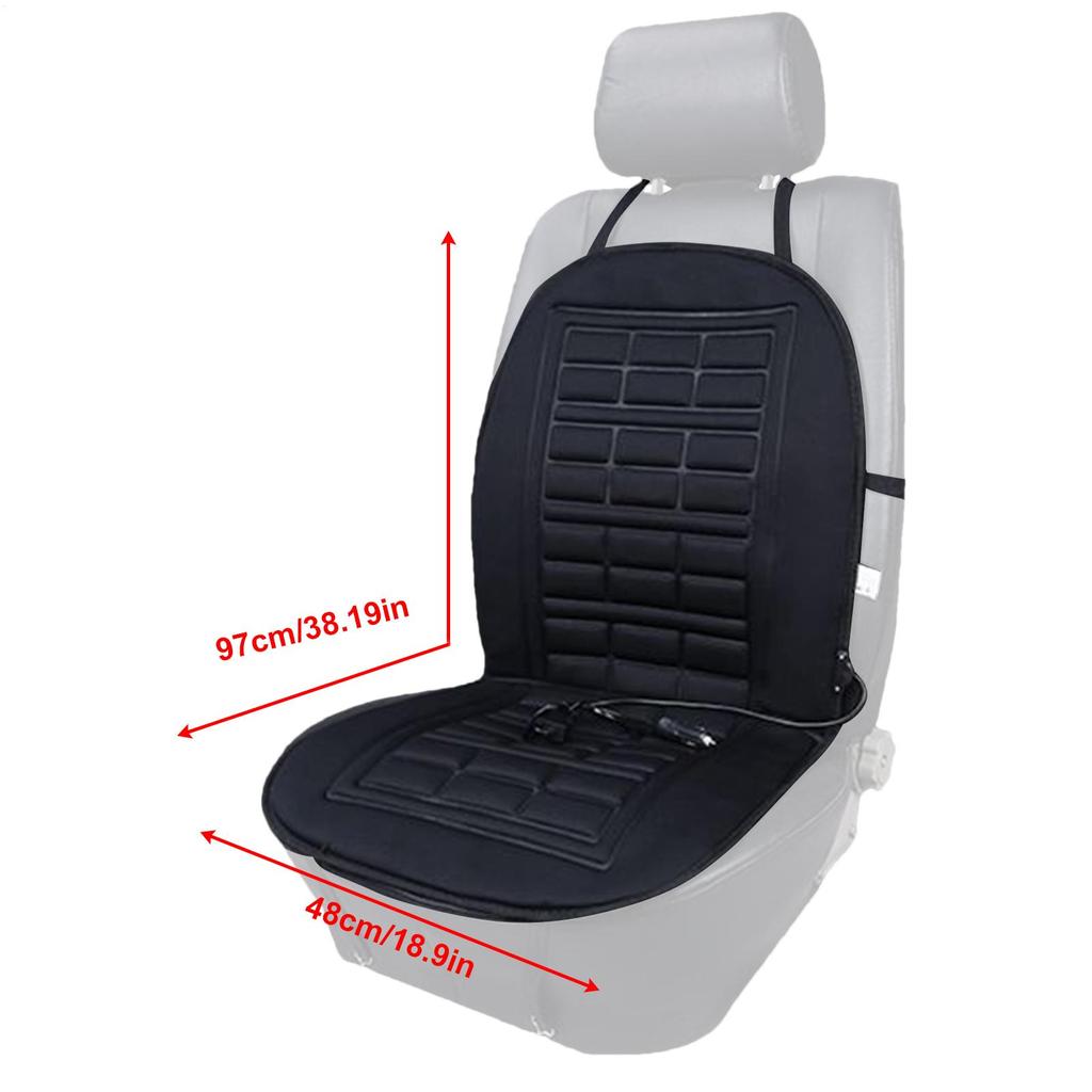 Car Heating Seat Cushion Rapid Heating 2 Modes Heating Chair Pad  Winter Warm Cushion Car Winter Seat Warm Driver Seat Cover