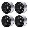 4pcs 1.9'' Aluminium Alloy Wheel Rims Hubs for 1/10 RC Crawler for   SCX10  (White )