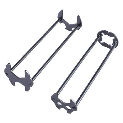 2Pcs Basin Wrench Sink Wrench Set Under Sink Plumbers Wrench Multifunctional