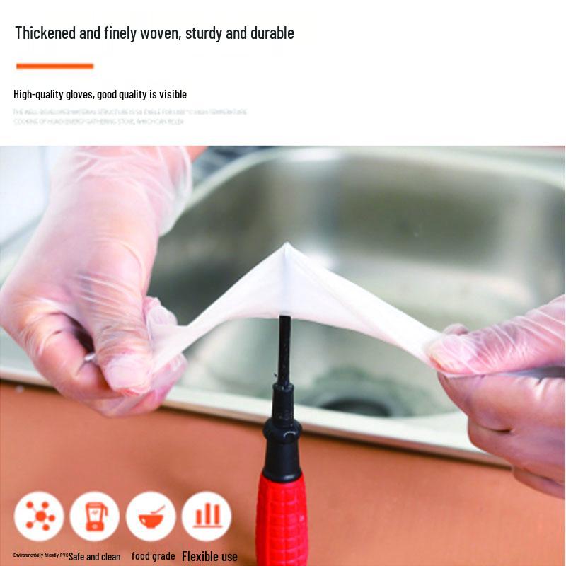 Xin Xian Pin Disposable Food-Grade PVC Gloves
