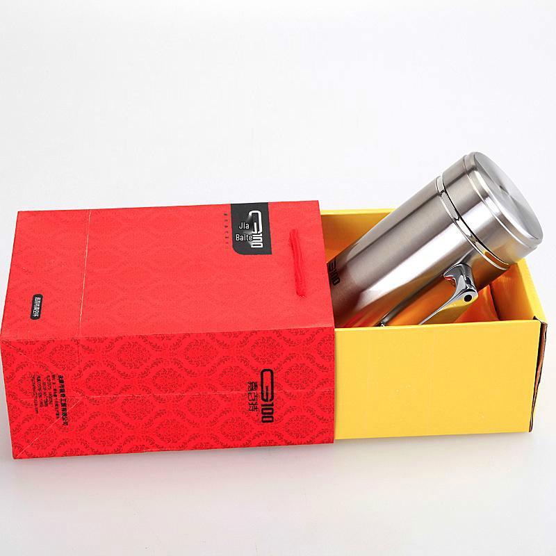 Stainless Steel Thermos Mug with Handle - Custom Logo for Office, Business Events, Parties, and Anniversaries