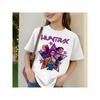 2026 Hot K-pop Movie "Demon Hunter" MIRA Cartoon Print Girls' and Boys' T-shirt - Casual Baby Fashion Print Short Sleeve