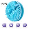 Silicone Shower Brush Scalp Massager Double-Sided Body Scrubber with Handle Hygienic 2-in-1 Body Scrub Bath Brush