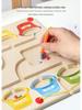 Children's Magnetic Wooden Counting & Color Game Toy